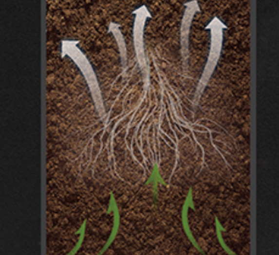 Square breathable planting bag